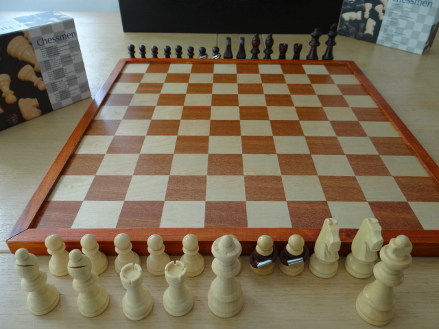 Start postion for KhanChess using classic Chess Pieces